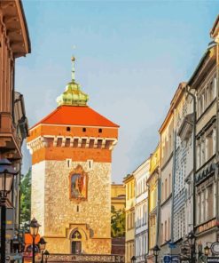 St Florian s Gate Krakow paint by numbers