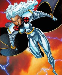 Storm X Men Marvel paint by numbers