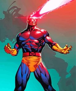 Superheroes Cyclops X Men paint by numbers