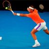 Tennis Player Rafael Nadal paint by numbers