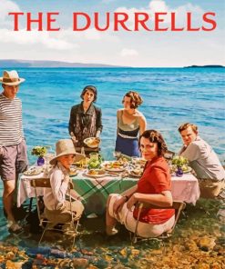 The Durrells paint by numbers
