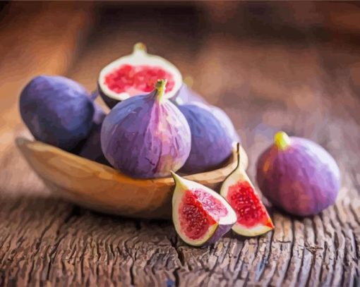 The Figs Fruit paint by numbers