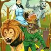 The Wizard of Oz Characters paint by numbers