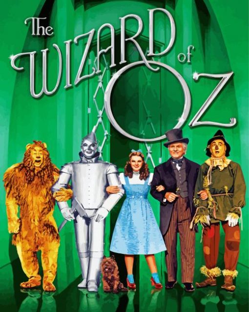 The Wizard of Oz Poster paint by numbers
