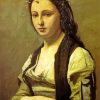 The Woman with a Pearl Corot paint by numbers