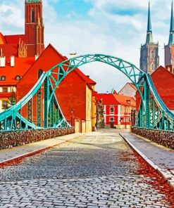 Tumski Bridge Wroclaw Bridge
