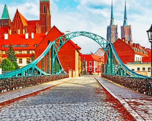 Tumski Bridge Wroclaw Bridge