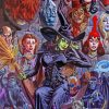 Wicked Witch of The West paint by numbers