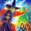 Wicked Witch Wizard Of Oz paint by numbers
