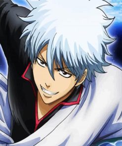 Aesthetic Gintama paint by numbers