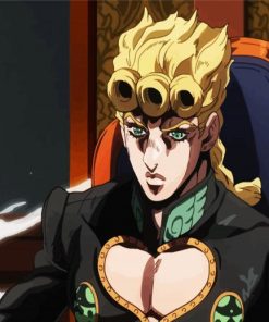 Aesthetic Giorno Giovanna Manga Anime paint by numbers