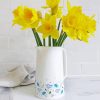 Aesthetic Jug and Wild Yellow Daffodils paint by numbers
