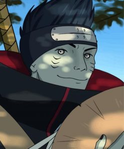 Aesthetic Kisame Anime paint by numbers