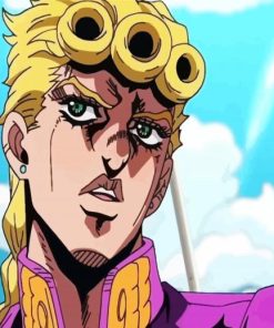 Anime Giorno Giovanna paint by numbers