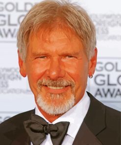 Classy Harrison Ford paint by numbers