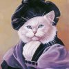 Classy Cat paint by numbers