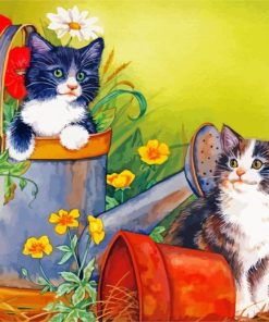 Cute Kitties paint by numbers