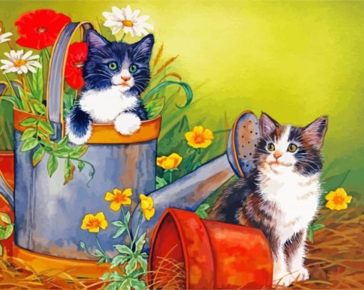Cute Kitties paint by numbers