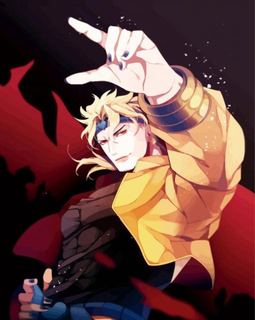 Dio Brando paint by numbers
