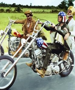 Easy Rider Movie paint by numbers