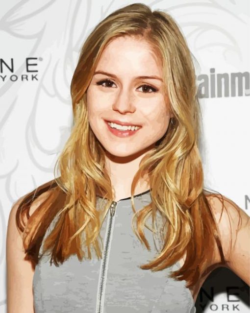 Erin Moriarty paint by numbers