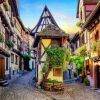 France Eguisheim paint by numbers