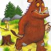 Gruffalo and The Mouse paint by numbers