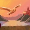 Hedwig Hogwarts paint by numbers