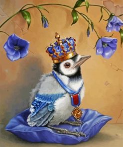 King Bird paint by numbers