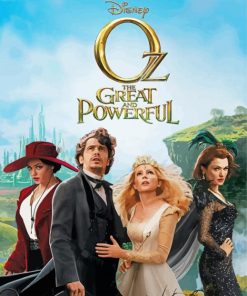 Oz The Great And Powerful paint by numbers