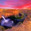 Palouse Waterfall paint by numbers