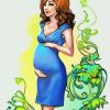 Pregnant Woman paint by numbers