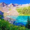Telluride Nature Landscape paint by numbers