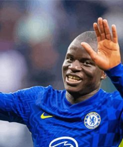 The Football Player N Golo Kanté paint by numbers