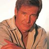 Young Actor Harrison Ford paint by numbers