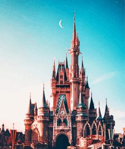 Aesthetic Fairy Castle paint by numbers