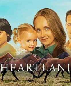 Aesthetic Heartland Movie paint by numbers