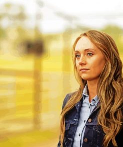 Amber Marshall Actress paint by numbers
