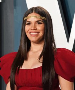 America Ferrera Actress paint by numbers