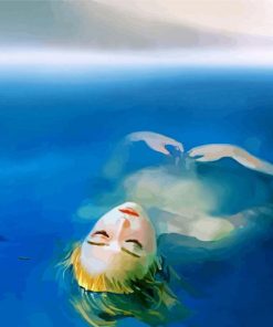 Beautiful Sea Girl Art paint by numbers