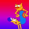 Catdog Poster paint by numbers
