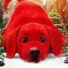 Clifford the Big Red Dog Poster paint by numbers