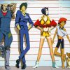 Cowboy Bebop Anime Characters paint by numbers