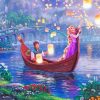 Disney Tangled Gondola paint by numbers