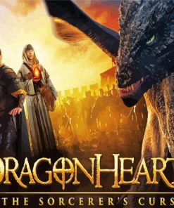 Dragonheart Movie Poster paint by numbers
