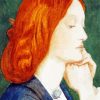 Elizabeth Siddal paint by numbers