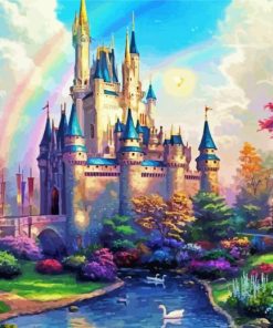 Fairy Castle paint by numbers