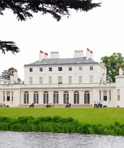 Frogmore House and Gardens in Windsor paint by numbers