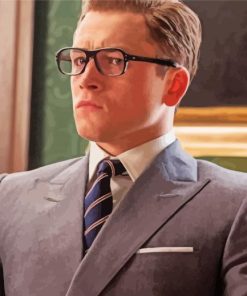 Kingsman Character paint by numbers