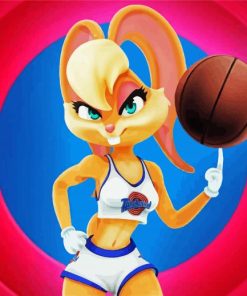 Lola Bunny Space Jam Anime paint by numbers